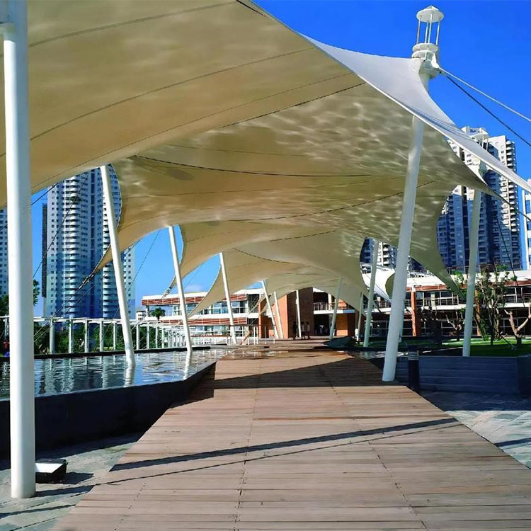 长沙县膜结构景观棚