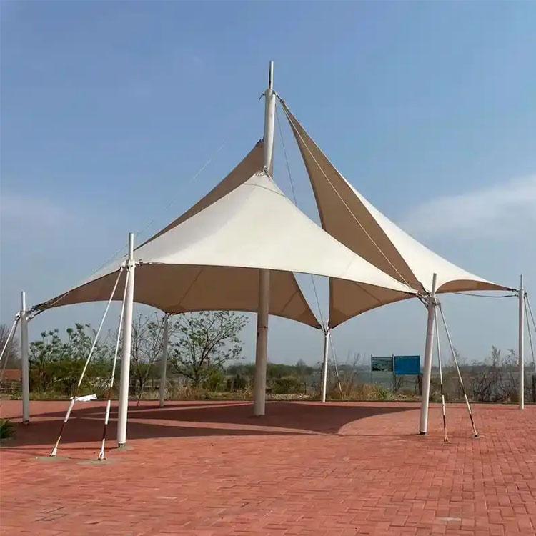 长沙县膜结构景观棚