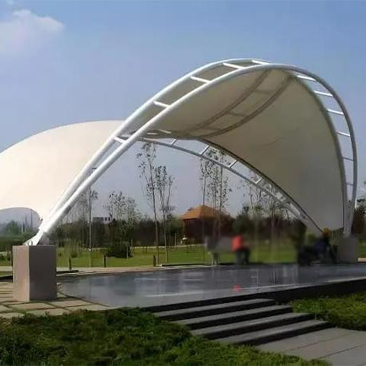 长沙县膜结构景观棚