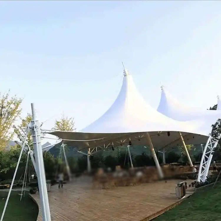 长沙县膜结构景观棚