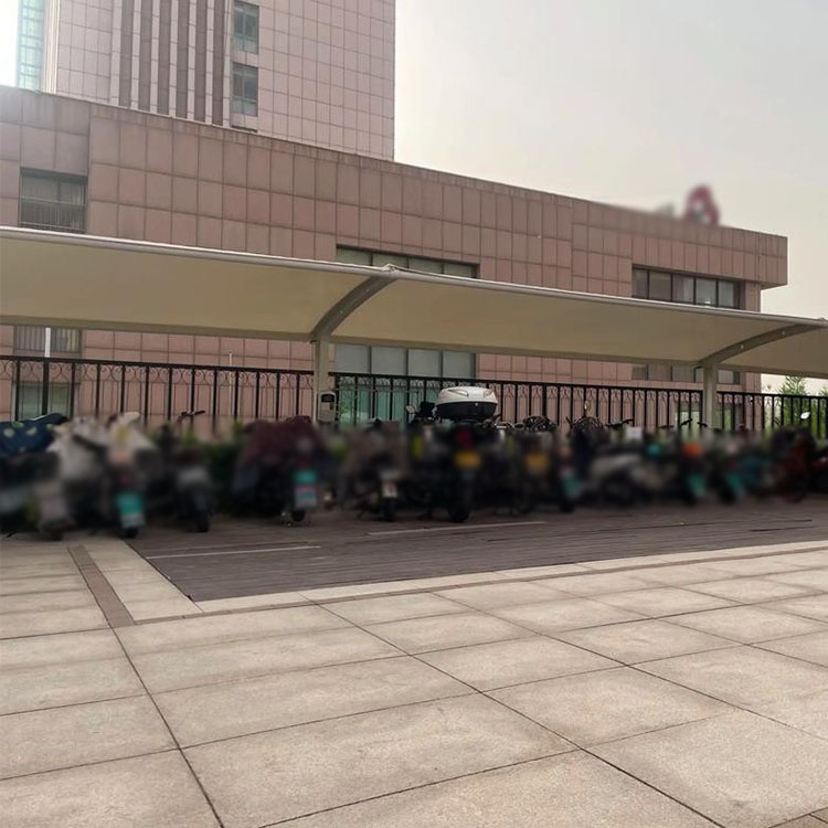 长沙县膜结构电动车棚